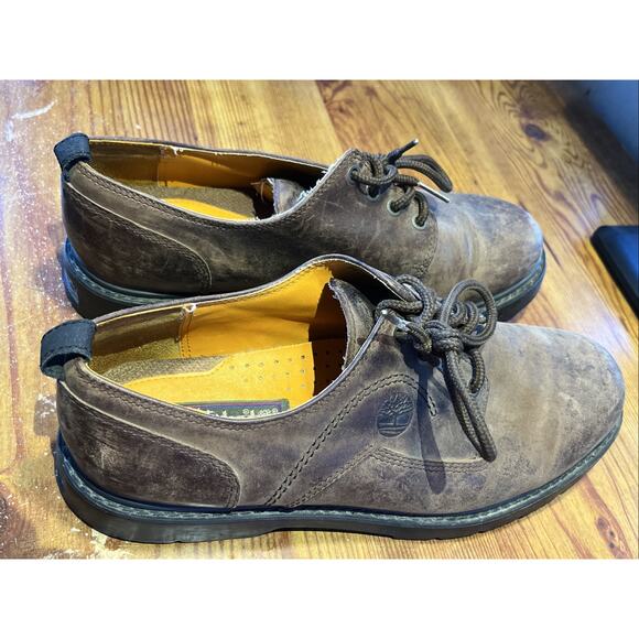 Timberland Stormbuck Waterproof Men’s Size 11 Brown Leather Oxford Shoes main image 8
